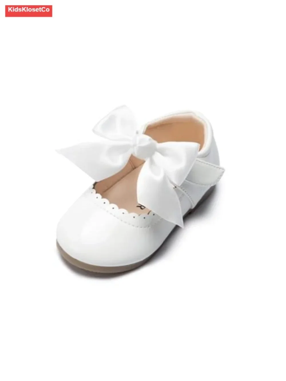 Toddler Girls Mary Jane Dress Shoes Ballet Flats Soft Slip-On Bowknot Princess